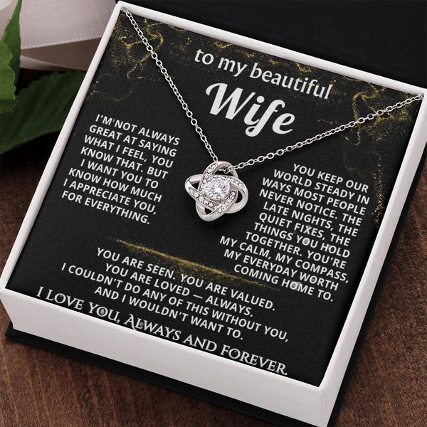 To My Wife, You're my everyday worth coming home to.