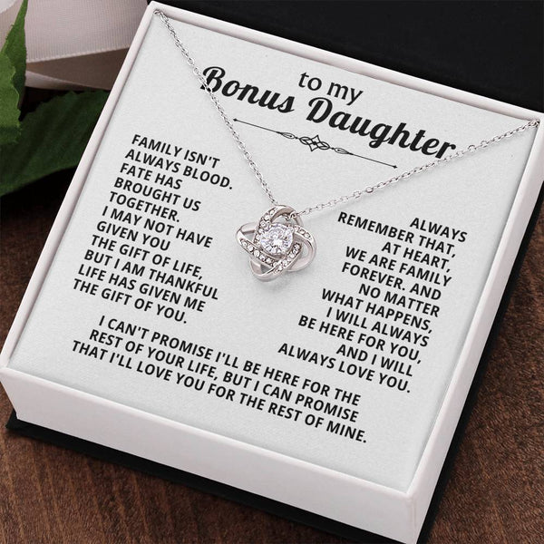 To My Bonus Daughter, FATE HAS BROUGHT US TOGETHER ( Love Knot )