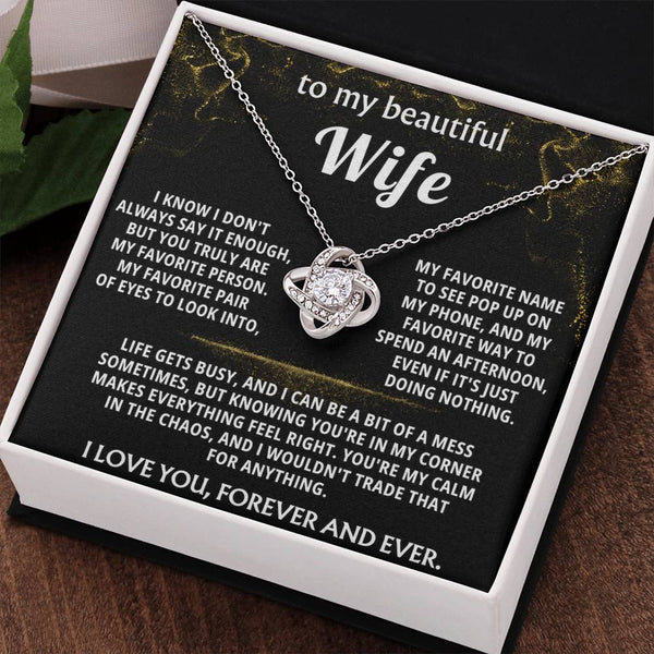 To My Wife, You are my favorite person, always.