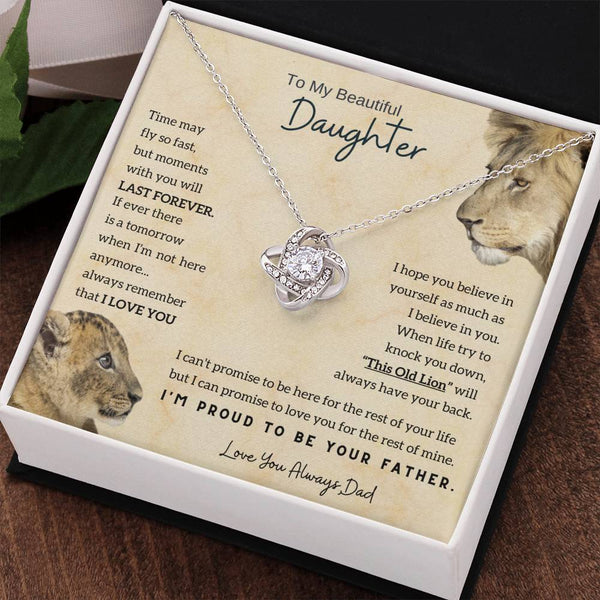 [Almost sold out] To My Beautiful Daughter - Moments With You Will Last Forever (Love knot)