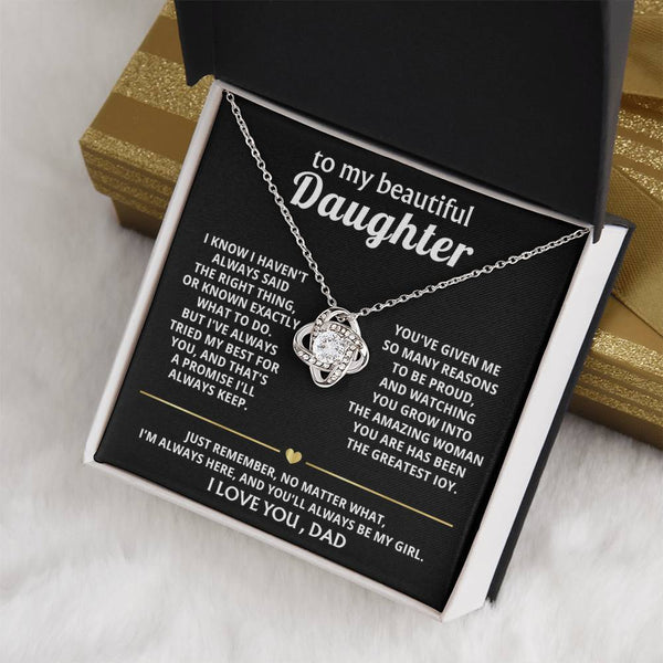 To My Beautiful Daughter, I'm always here for you, my girl. — [Lux] - Love Knot