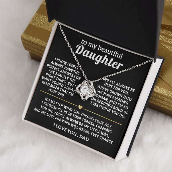 To My Beautiful Daughter, I'm always here for you, my amazing girl.