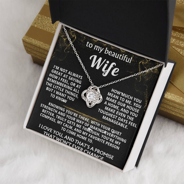 To My Wife, You're my compass, calm, and home.
