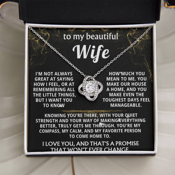 To My Wife, You're my compass, calm, and home.