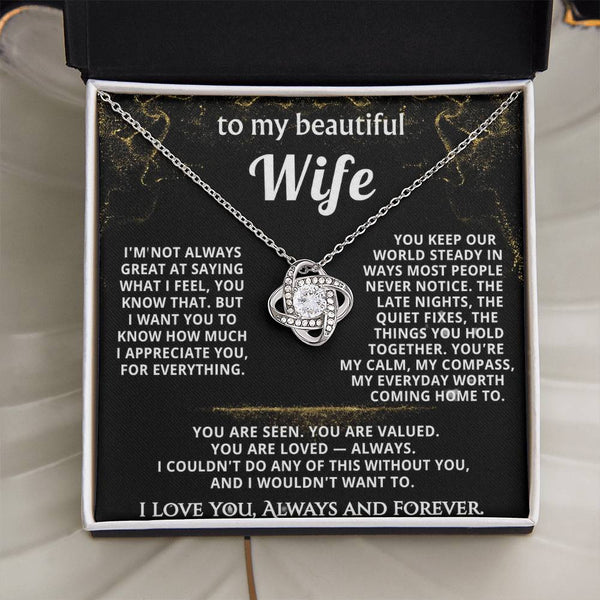 To My Wife, You're my everyday worth coming home to.