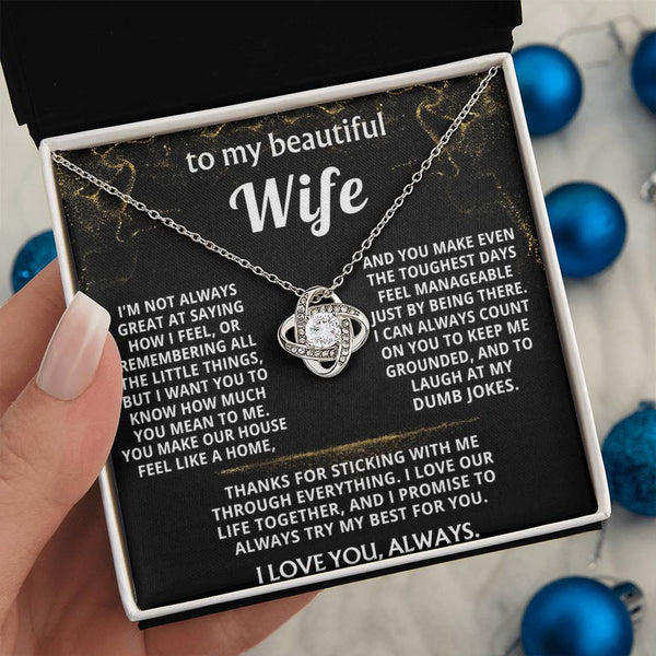 To My Wife, You make our life feel like home.