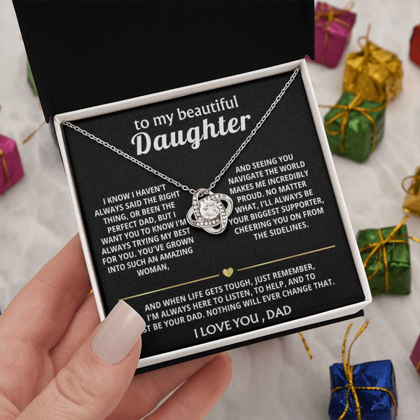 To My Beautiful Daughter, I'm always here for you.