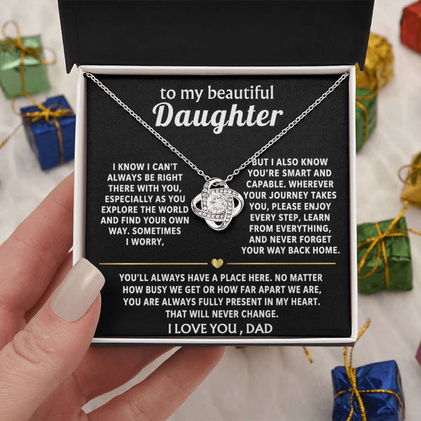 To My Beautiful Daughter, You are always fully present in my heart.