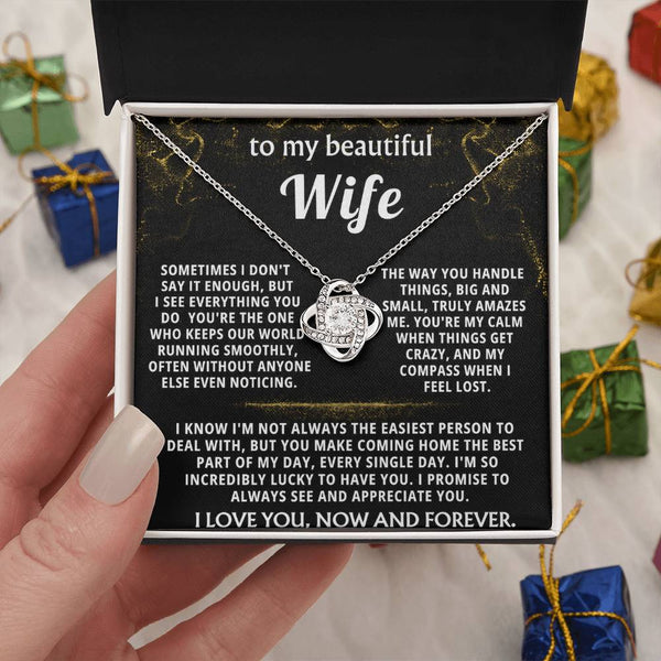 To My Wife, You are my calm and compass.