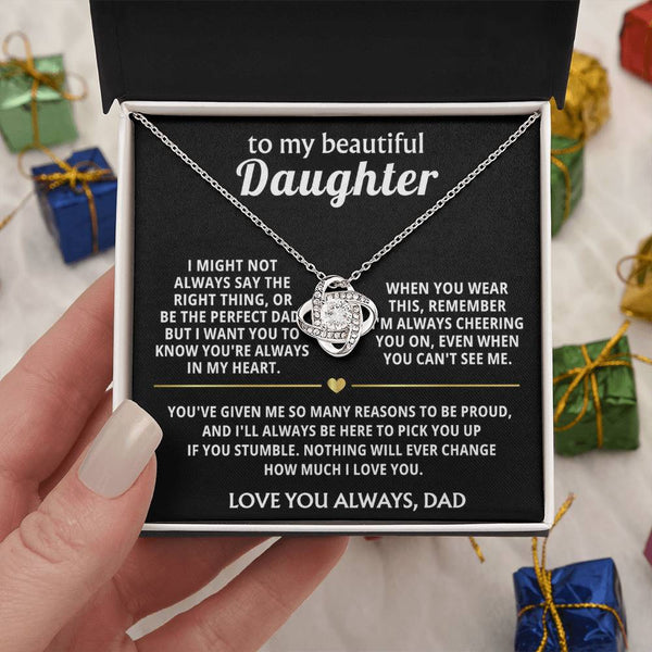 To My Beautiful Daughter, You're always in my heart. — [Lux] - Love Knot