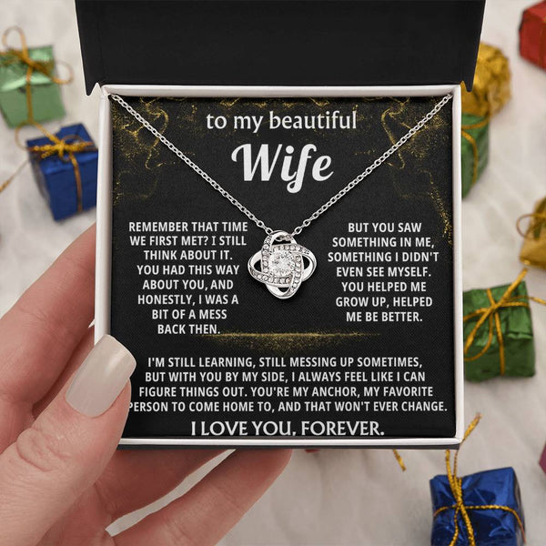 To My Wife, You make me a better man.