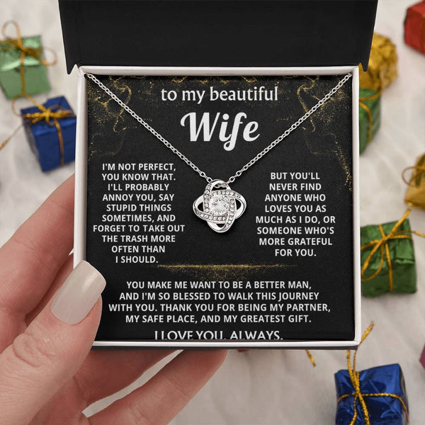 To My Wife, You are my greatest gift, always.