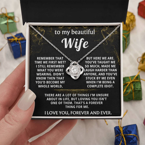 To My Wife, You are my whole world, forever.