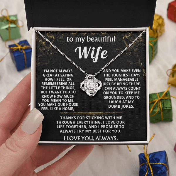 To My Wife, You make our life feel like home.