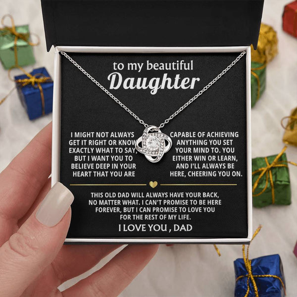 To My Beautiful Daughter, I believe in you and love you.