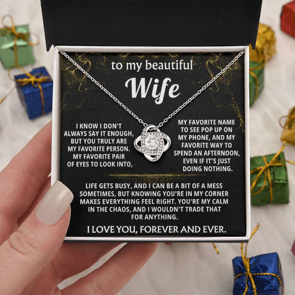 To My Wife, You are my favorite person, always.