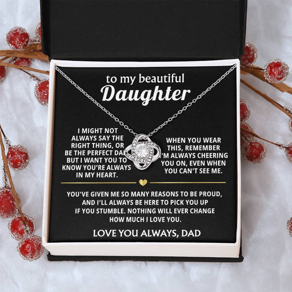 To My Beautiful Daughter, You're always in my heart. — [Lux] - Love Knot