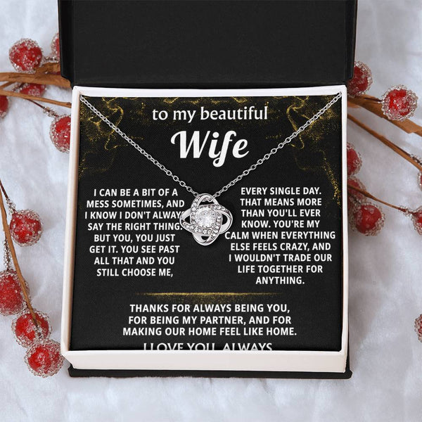 To My Wife, You make my home feel like home.
