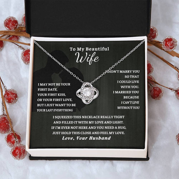 Gift For Wife, Wife Birthday Gift, Anniversary Gift For Wife, Wife Necklace , Love Card