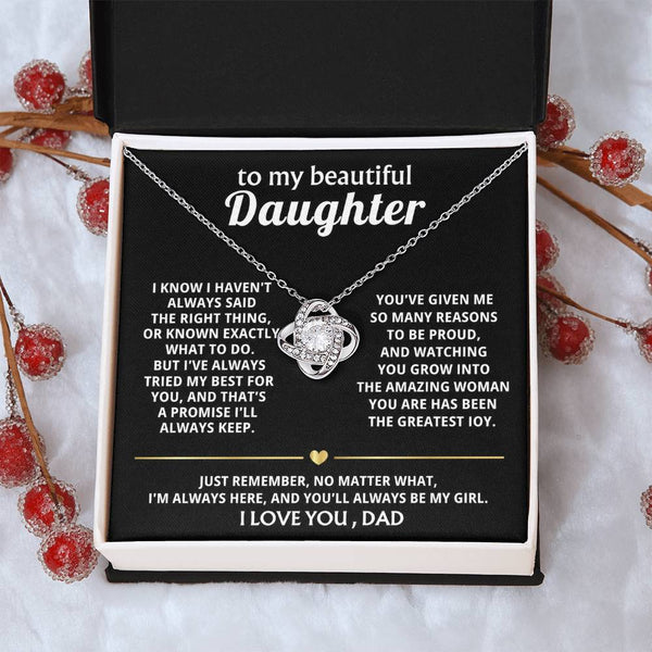 To My Beautiful Daughter, I'm always here for you, my girl. — [Lux] - Love Knot