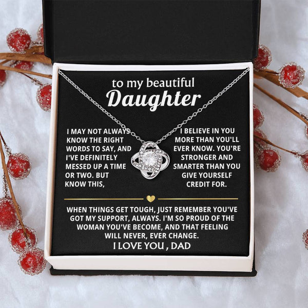 To My Beautiful Daughter, I'm so proud of the woman you've become. — [Lux] - Love Knot