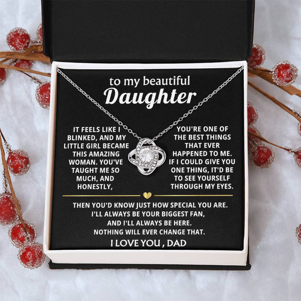 To My Beautiful Daughter, You're one of the best things ever. — [Lux] - Love Knot