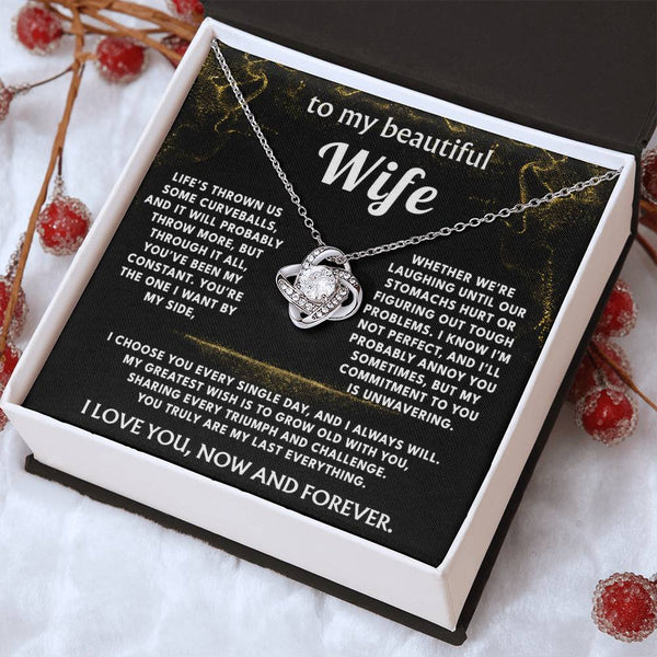 To My Wife, You are my constant, my everything.