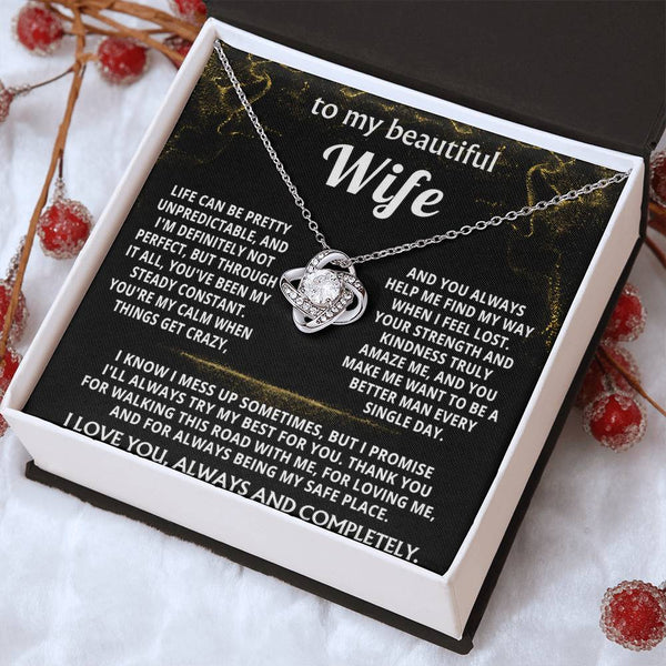 To My Wife, You make me a better man. — [Lux] - Love Knot