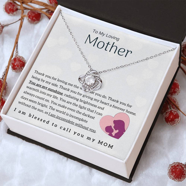 To My Loving Mother - You are my sunshine! (Almost Gone) - Love Knot