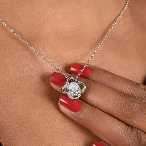 Granddaughter Gift Unusual Gift, Gifts For Granddaughter, To My Granddaughter Necklace, Girls Necklace, Love Knot