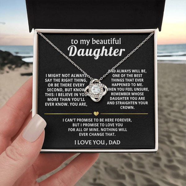 To My Beautiful Daughter, I believe in you always.