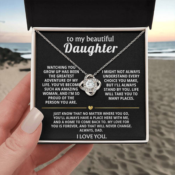 To My Beautiful Daughter, My love for you is forever. — [Lux] - Love Knot