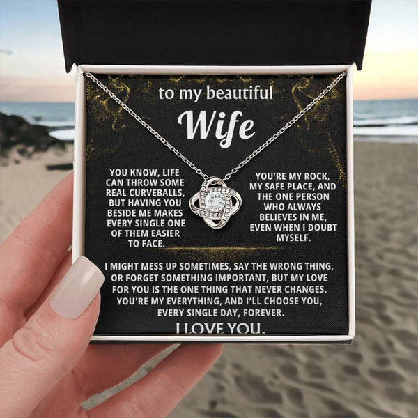 To My Wife, You make everything easier, my love.