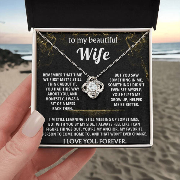 To My Wife, You make me a better man.