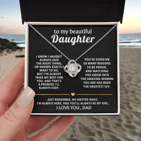 To My Beautiful Daughter, I'm always here for you, my girl. — [Lux] - Love Knot