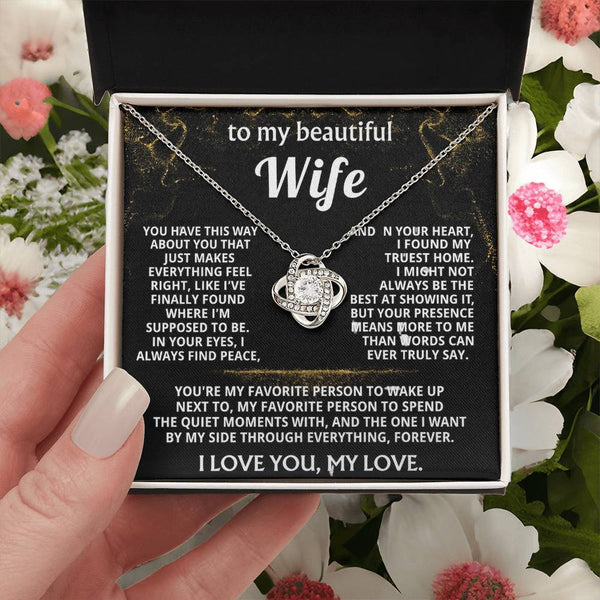 To My Wife, You are my forever home.
