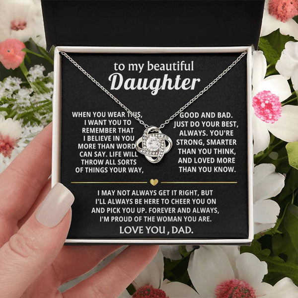 To My Beautiful Daughter, I believe in you, always.