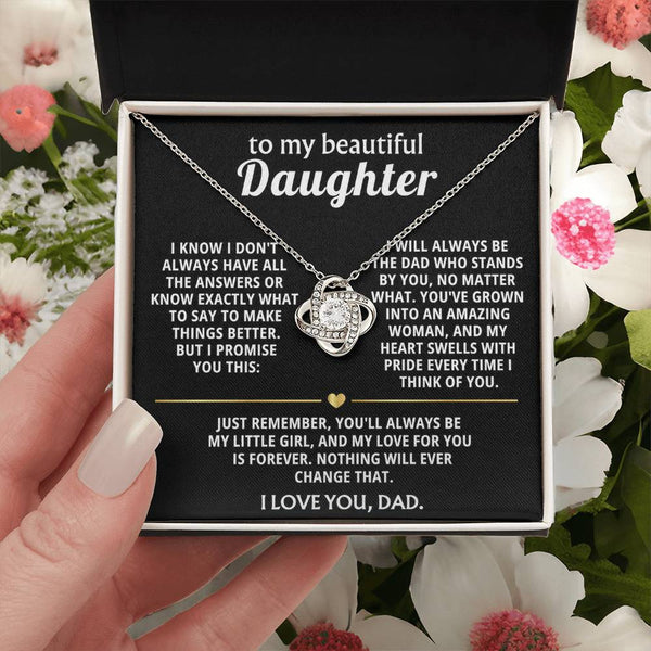 To My Beautiful Daughter, I'm always proud and forever by your side.