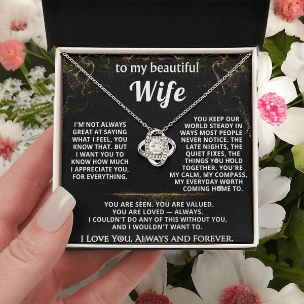 To My Wife, You're my everyday worth coming home to.