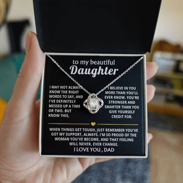 To My Beautiful Daughter, I'm so proud of the woman you've become. — [Lux] - Love Knot