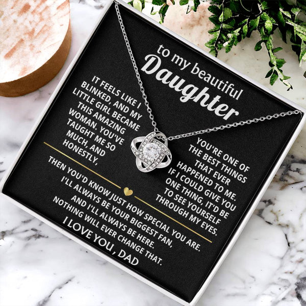 To My Beautiful Daughter, You're one of the best things ever. — [Lux] - Love Knot