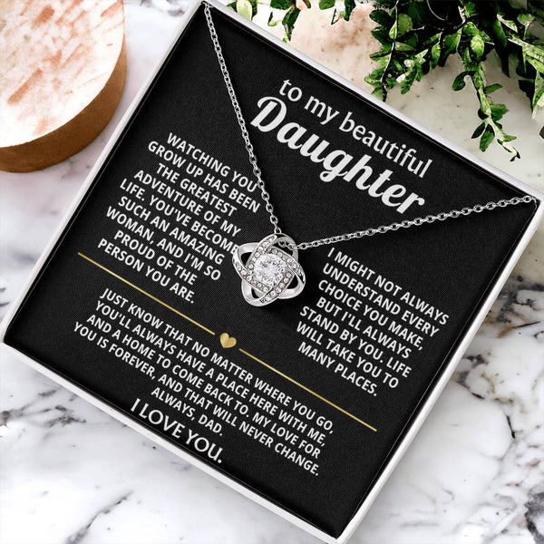 To My Beautiful Daughter, My love for you is forever. — [Lux] - Love Knot