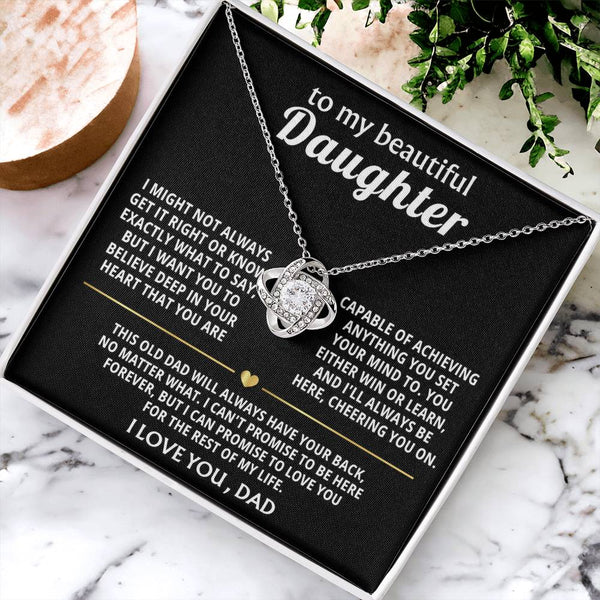 To My Beautiful Daughter, I believe in you and love you.