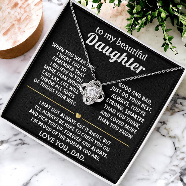 To My Beautiful Daughter, I believe in you, always.
