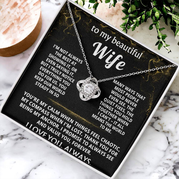 To My Wife, You are my calm and my anchor.