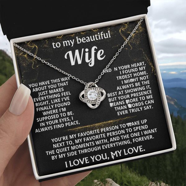 To My Wife, You are my forever home.