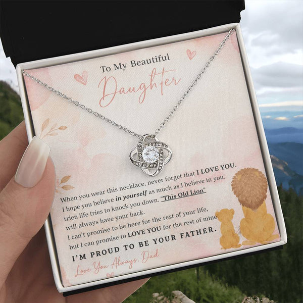 To My Daughter, I'll always have your back. — [Lux] - Love Knot