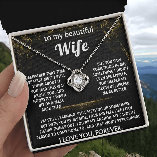 To My Wife, You make me a better man.