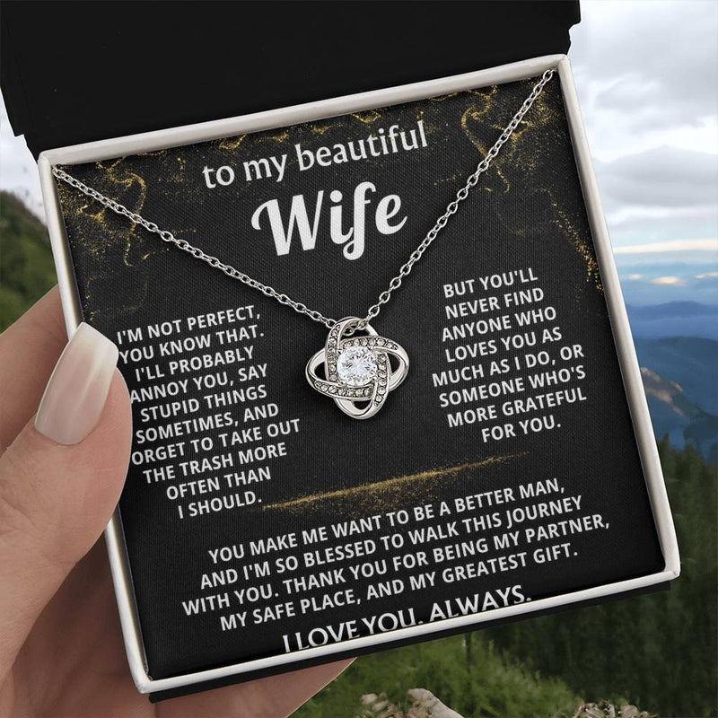 To My Wife, You are my greatest gift, always.