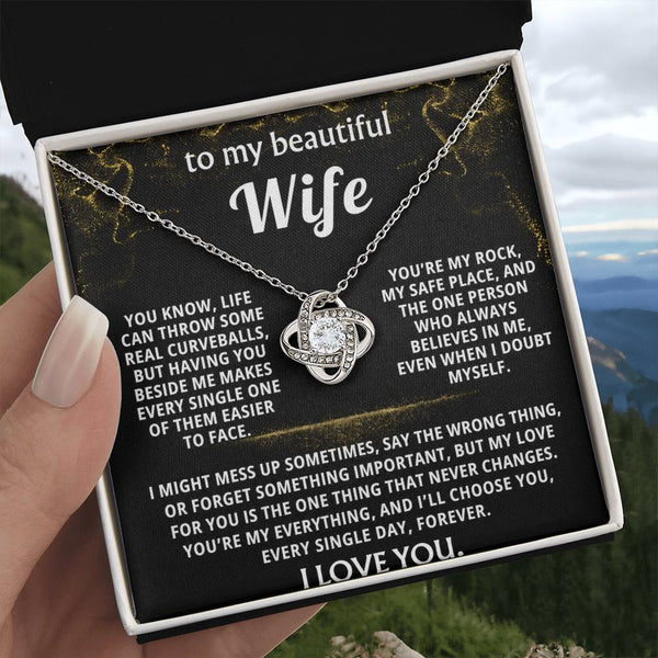 To My Wife, You make everything easier, my love.